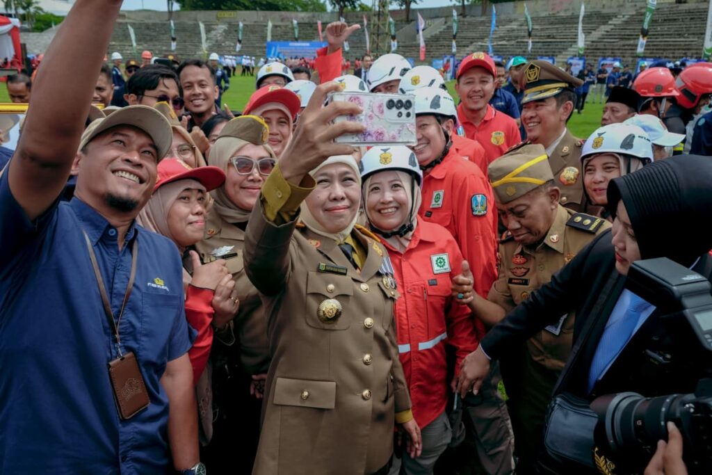 Buka Bulan Keselamatan Kerja, Gubernur Jatim Tekankan Pentingnya Budaya K3