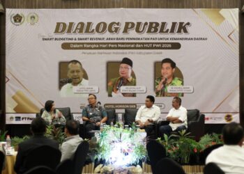 Dialog Publik PWI-DPRD Gresik: Bedah Strategi Kemandirian Fiskal Daerah