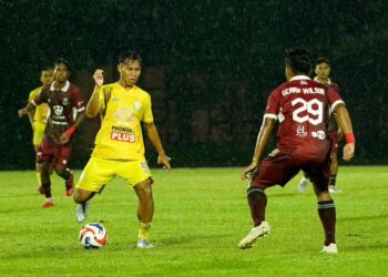 Gresik United Kembali Kalah, Perseden Denpasar Gagalkan Tren Positif