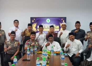 Silaturrahim ke MUI Gresik, Kapolres AKBP Ramadhan Ajak Para Kiai Sebarkan Pesan Kamtibmas