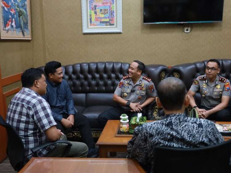 Perkuat Kolaborasi, Kapolres AKBP Ramadhan Nasution Bertemu Pimpinan DPRD Gresik