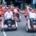 Presiden Prabowo Peduli, Melalui Yayasan GSN Bagikan 200 Becak Listrik di Gresik