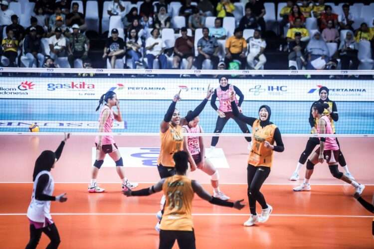 Akhirnya, Popsivo Polwan Tumbangkan Rekor Tak Terkalahkan Gresik Phonska