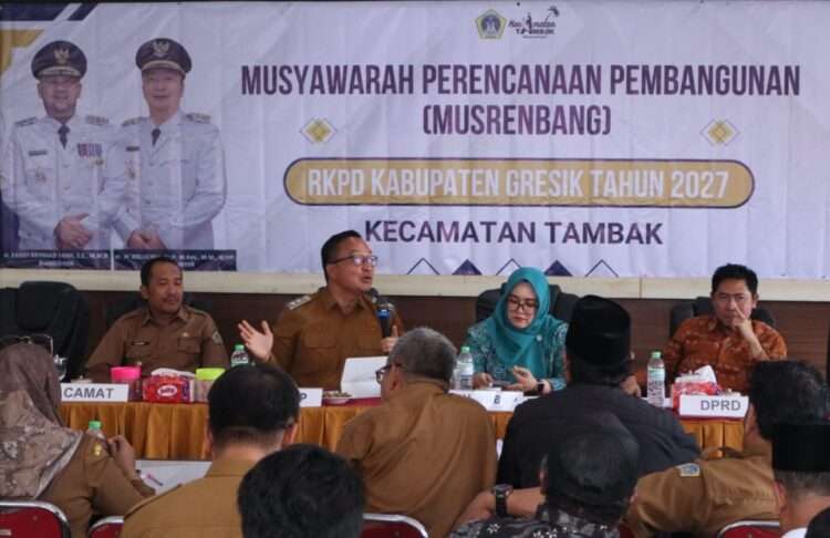 Wabup Gresik Ajak Masyarakat Bawean Tentukan Prioritas Pembangunan 2027