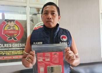 Edarkan Sabu di Bawean, Pria asal Cilacap Ditangkap Satresnarkoba Polres Gresik