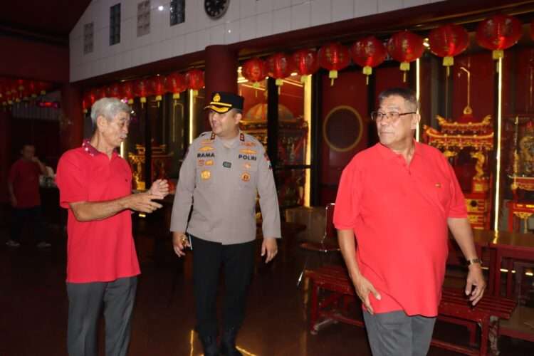 Jelang Puncak Imlek, Kapolres Gresik Pastikan Pengamanan Berjalan Optimal
