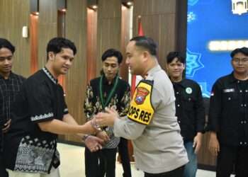 Silaturahmi Mahasiswa dan Organisasi Ekstra Kampus, Kapolres Gresik: Bersinergi Jaga Kamtibmas