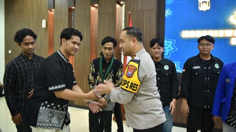 Silaturahmi Mahasiswa dan Organisasi Ekstra Kampus, Kapolres Gresik: Bersinergi Jaga Kamtibmas