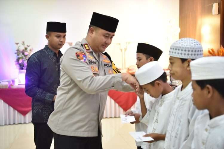 Polres Gresik Gelar Buka Puasa Bersama Insan Media dan Santuni Anak Yatim