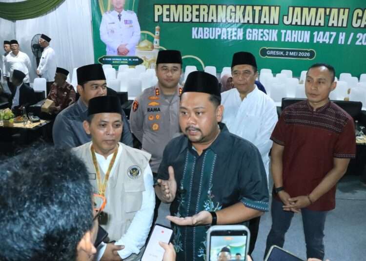 Jamaah Haji Gresik 2026 Diberangkatkan, Aparat Pastikan Pengamanan Ketat