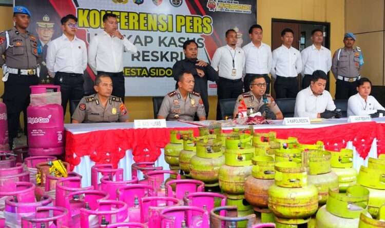 Kedok Rumah Kosong, Sindikat Oplosan Gas di Sidoarjo Omzet Belasan Juta