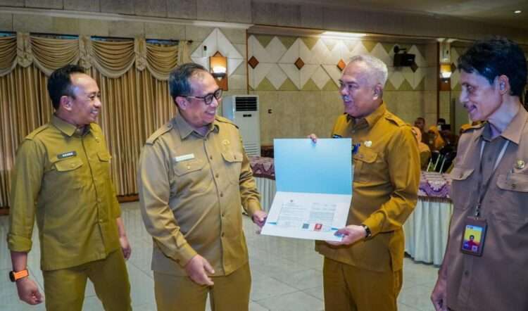 Sekda Gresik Lepas Purna Tugas Puluhan ASN dan Ratusan Naik pangkat