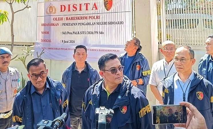Bareskrim Sita Pabrik Emas PT SJU di Sidoarjo, Dua Direktur Resmi Jadi Tersangka
